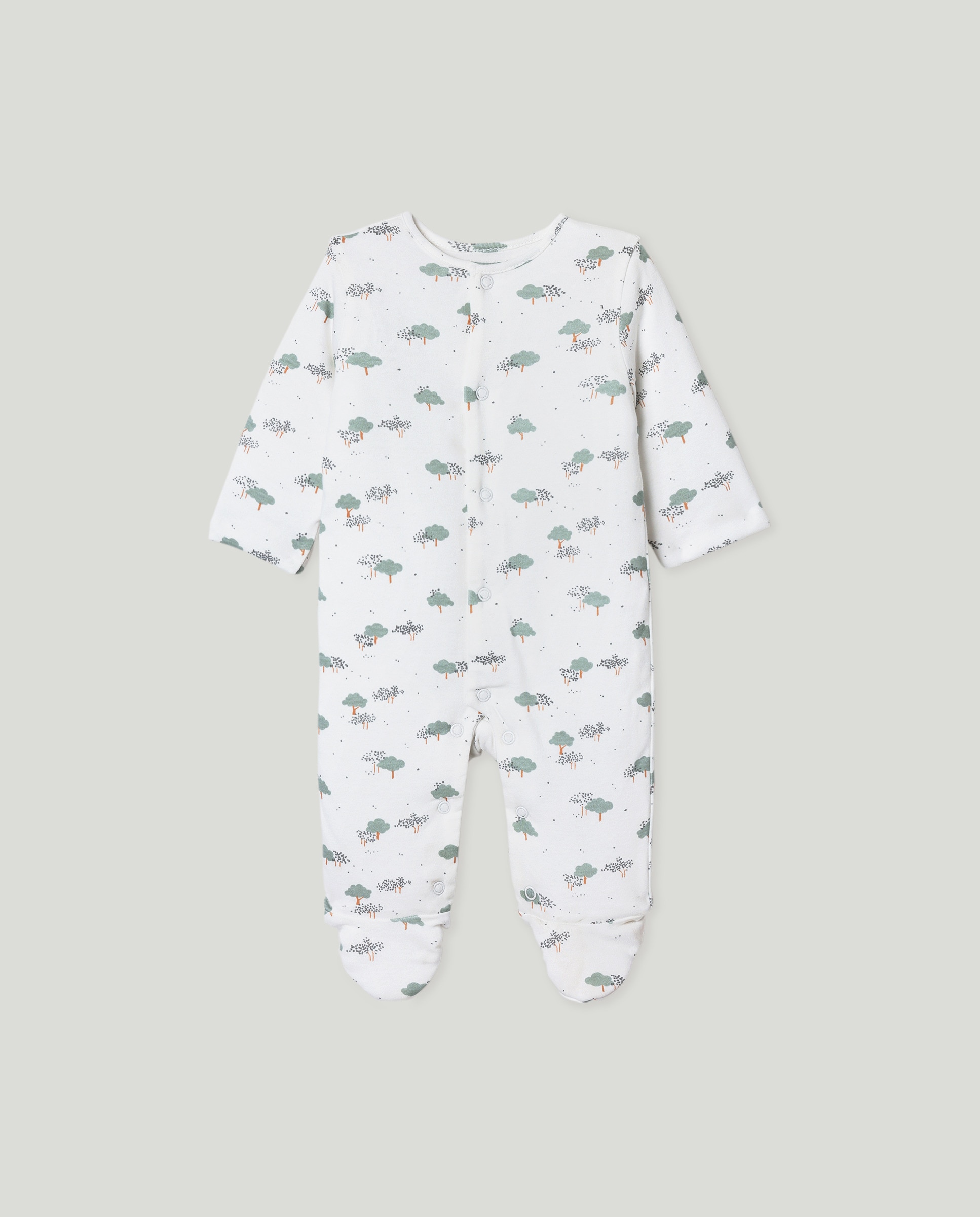 Pijama de bebé con relleno Blanco roto-1