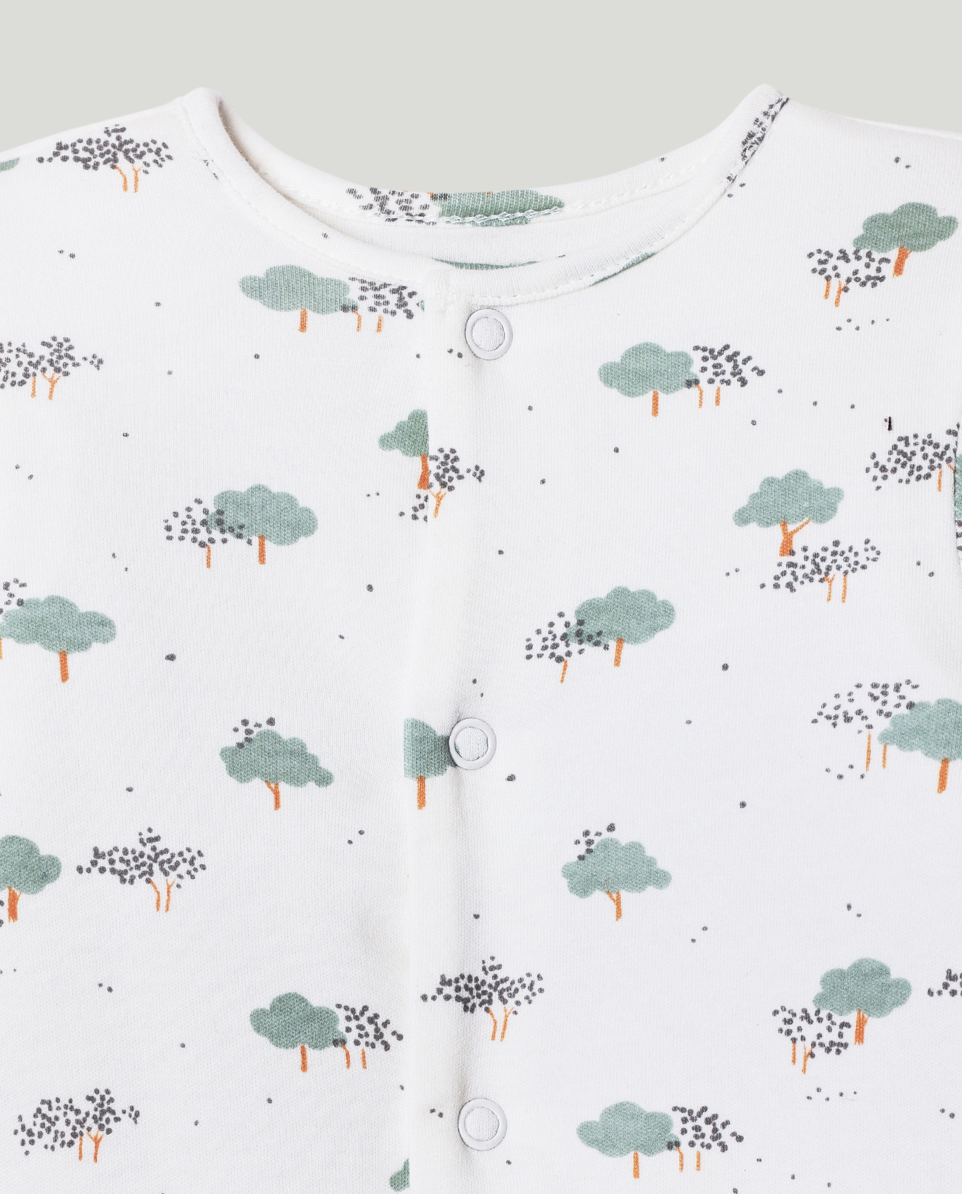 Pijama de bebé con relleno Blanco roto-3