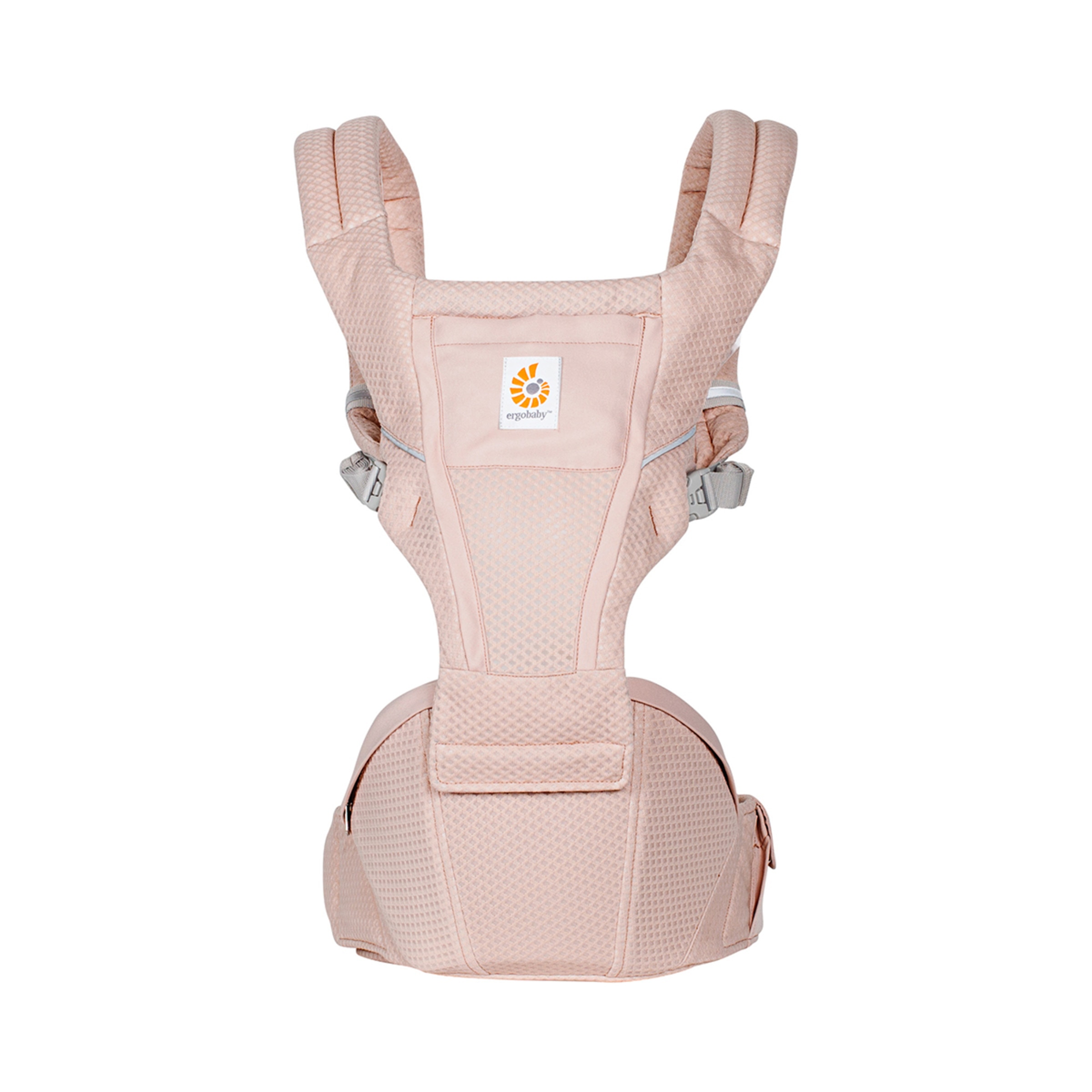 Mochila portabebé Ergobaby Alta Hip Seat Mesh Rosa claro-2