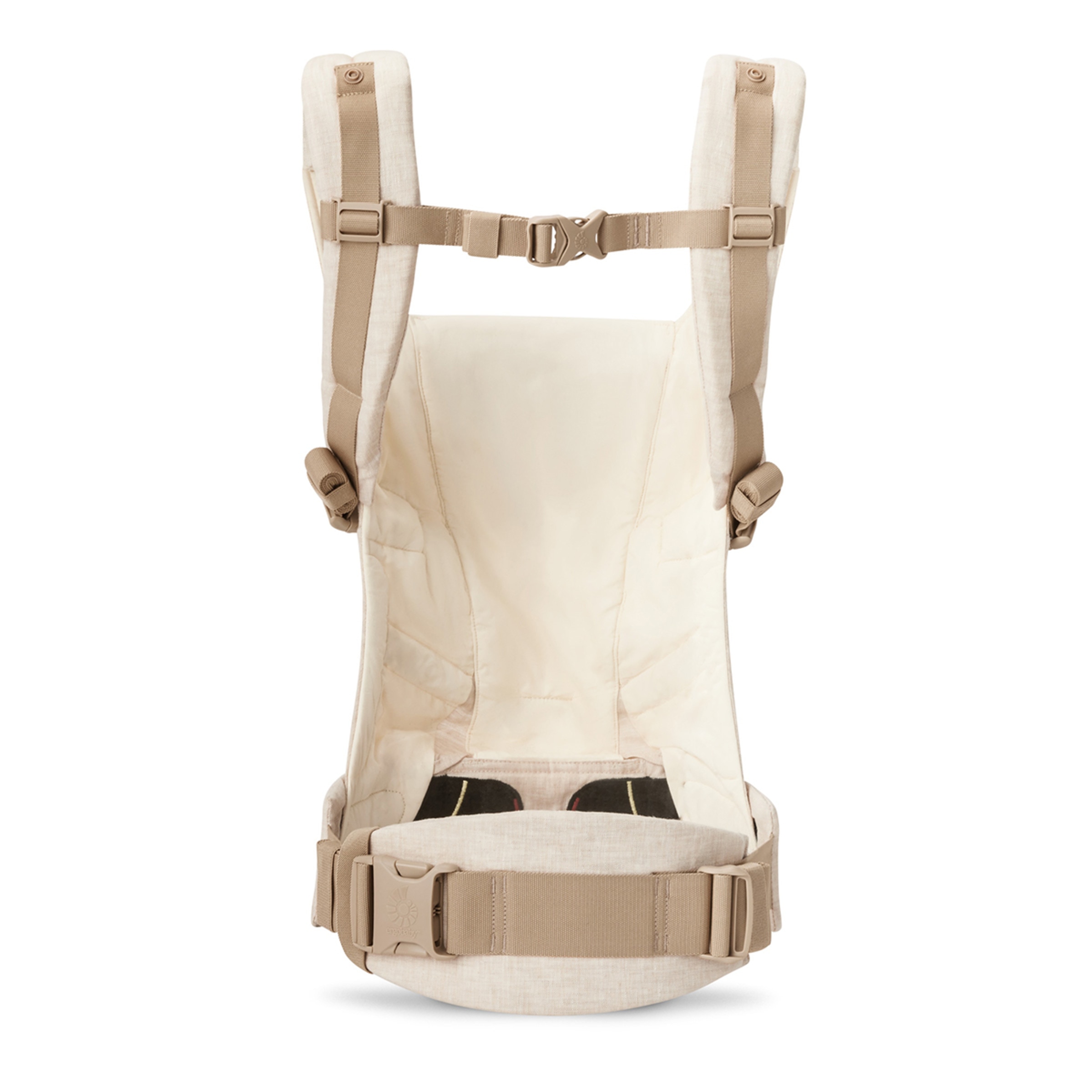 Mochila portabebe Ergobaby Adapt Lino 3 posiciones Natural-3