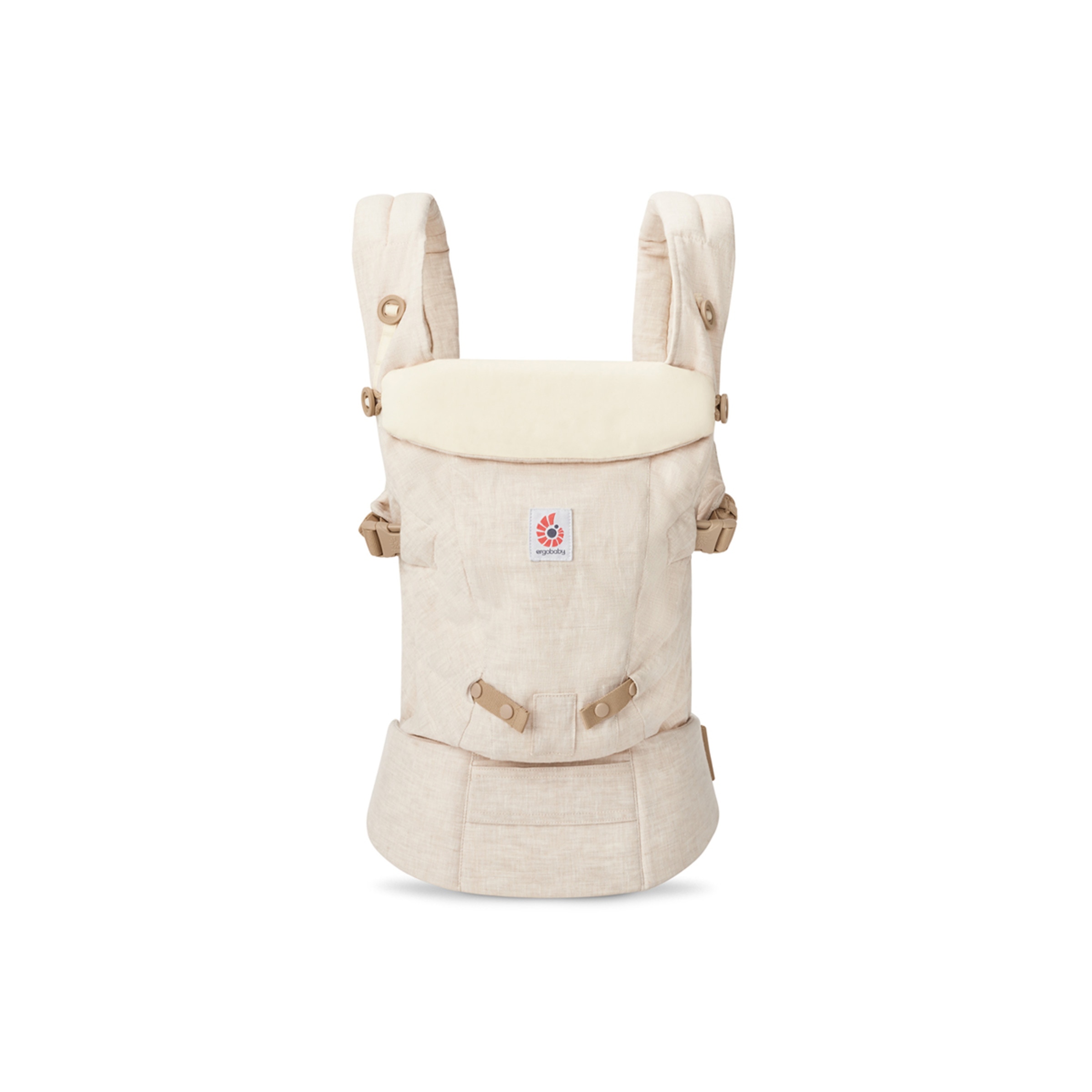 Mochila portabebe Ergobaby Adapt Lino 3 posiciones Natural-1