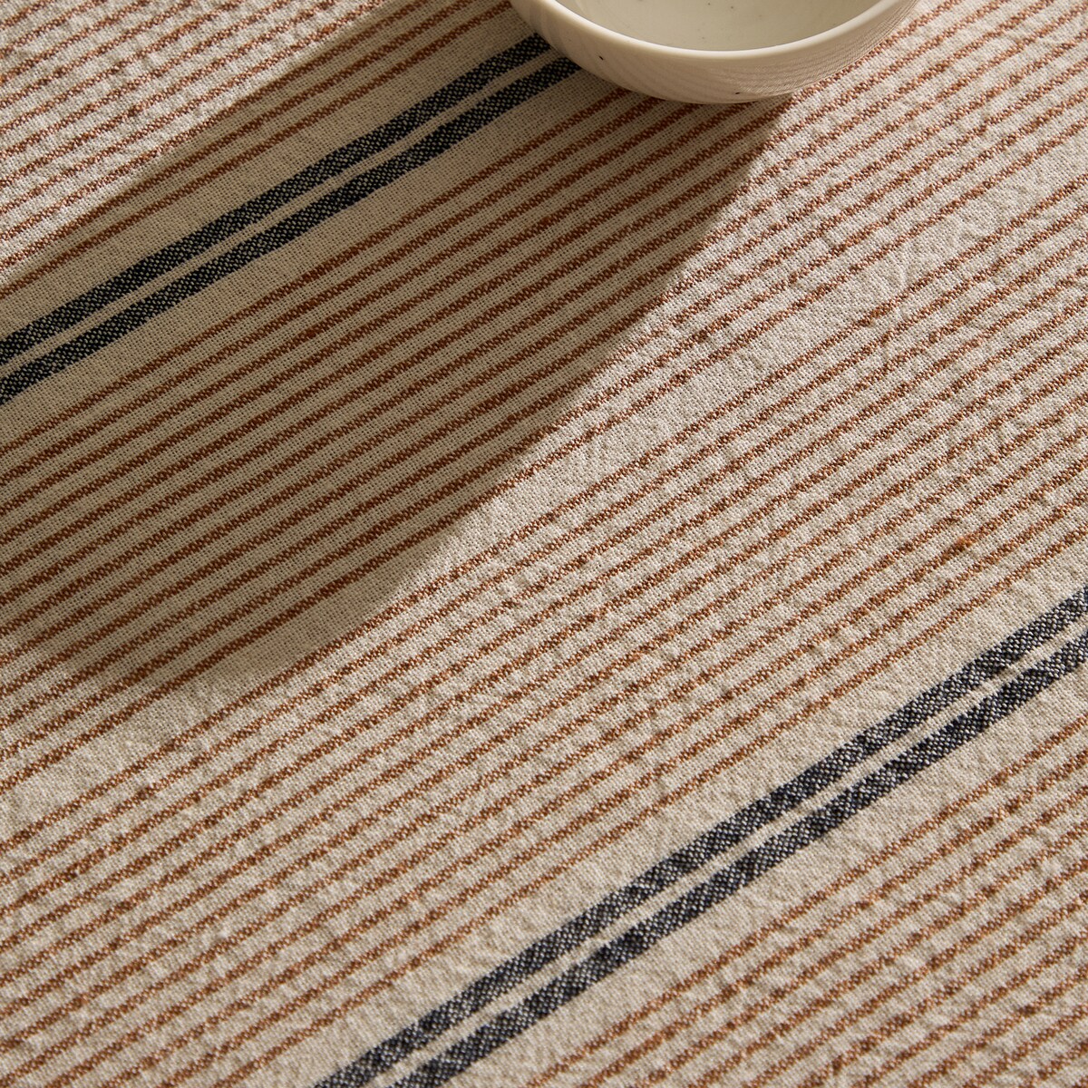 Toalha de Mesa de Algodão e Linho Arendal Cobre-3