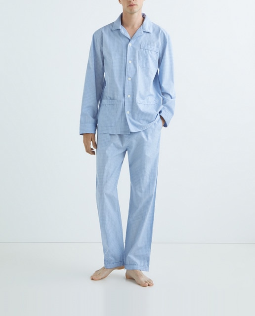 Imagen 0 de Pijama popelín de hombre.