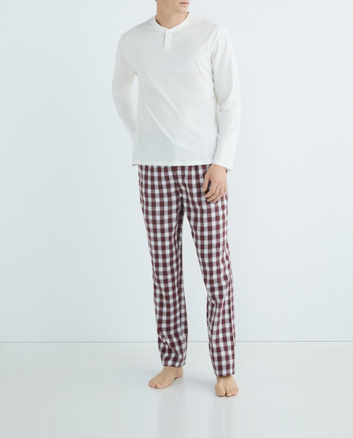 Imagen 0 de Pijama combinado hombre algodón