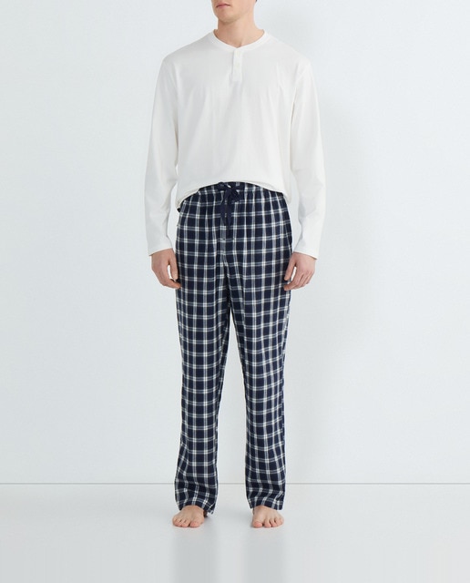 Imagen 0 de Pijama combinado franela hombre