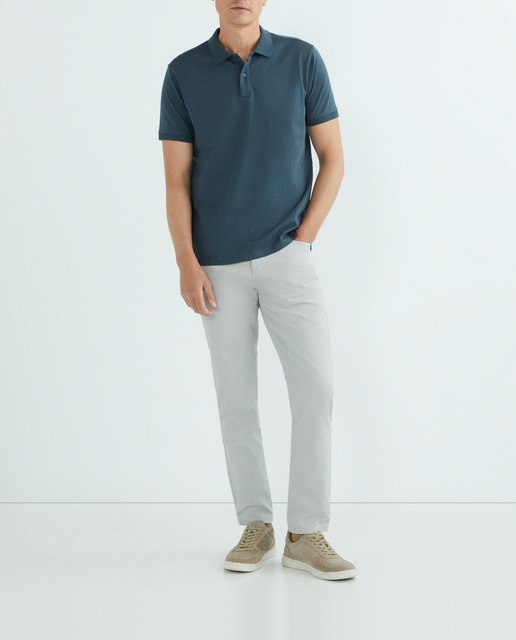 Imagen 0 de Pantalón 5 bolsillos efecto lavado