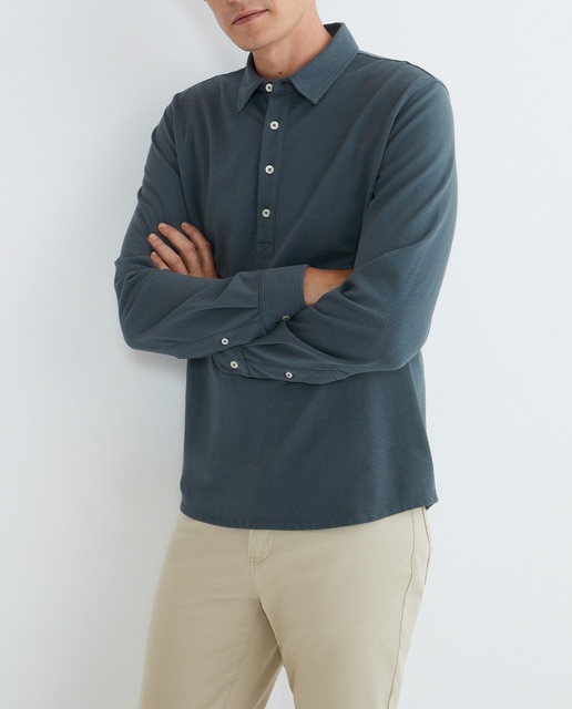 Imagen 0 de Polo de hombre pique polera transversal padre-hijo