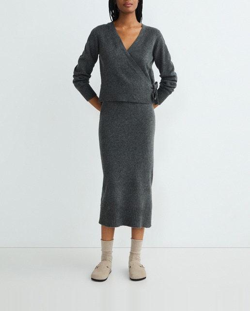 Imagen 0 de Falda mujer de punto total look