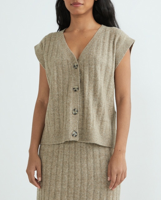 Imagen 0 de Chaleco de punto mujer