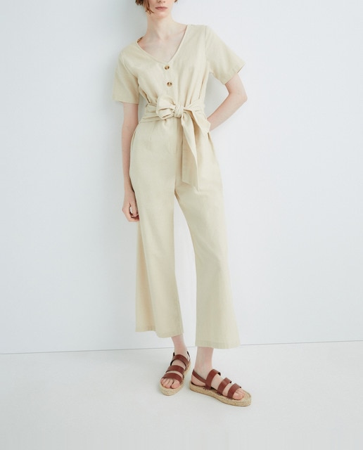 Imagen 0 de Mono de mujer con escote en pico