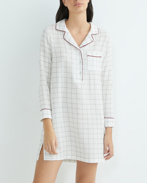 Imagen 0 de Camisón mujer doble gasa