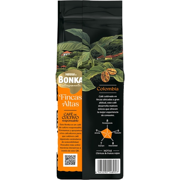 Colombian coffee beans intensity 9 packet 500 g