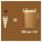 Robusta-Milchkaffe koffeinfrei Behälter 30 Kapseln