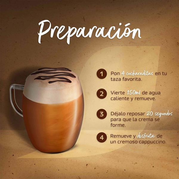 löslicher Kaffee Capuccino Topf 250 g