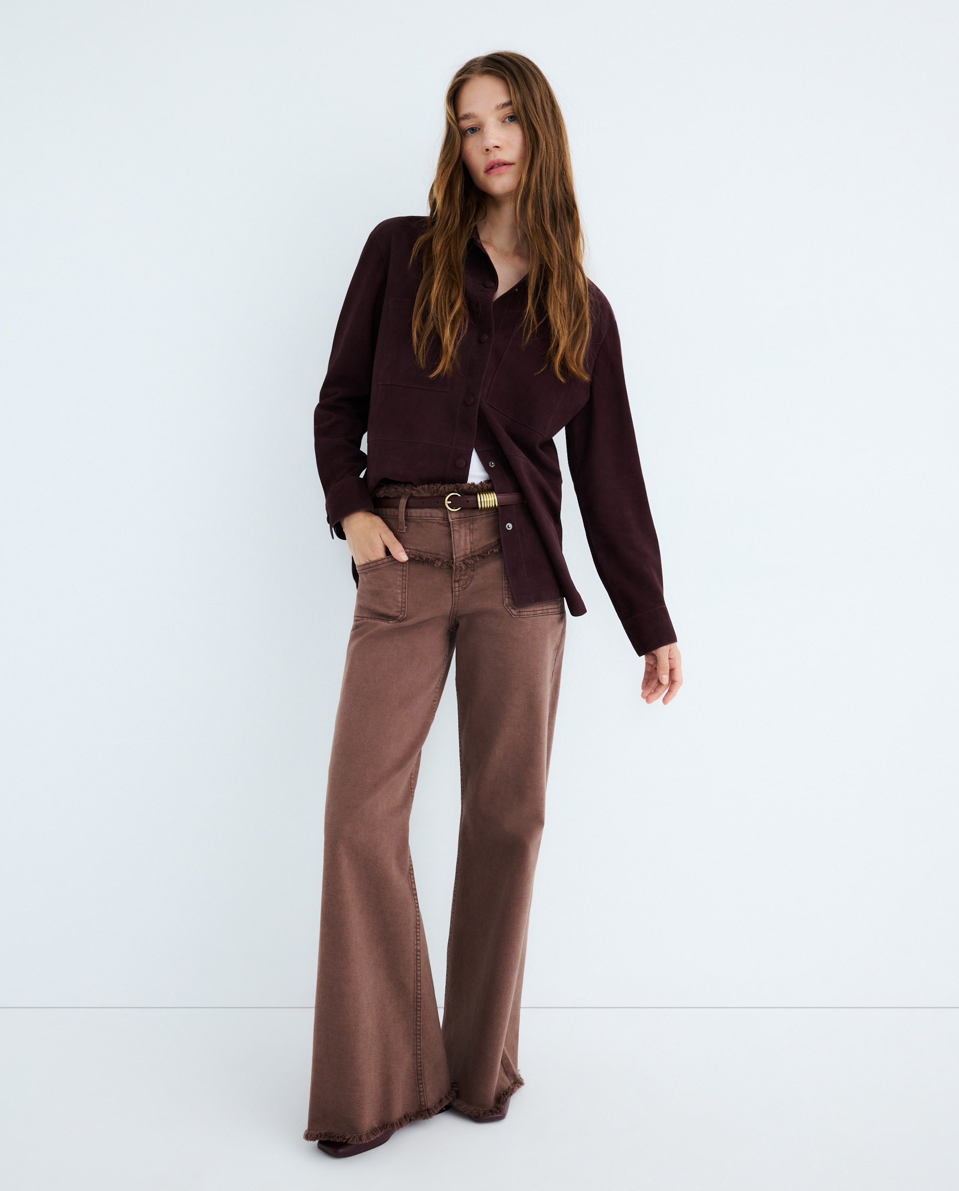 Cinto Liso Bordeaux-3