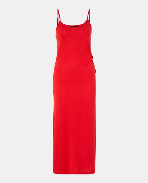 Imagen 0 de Vestido midi de tirantes de mujer.