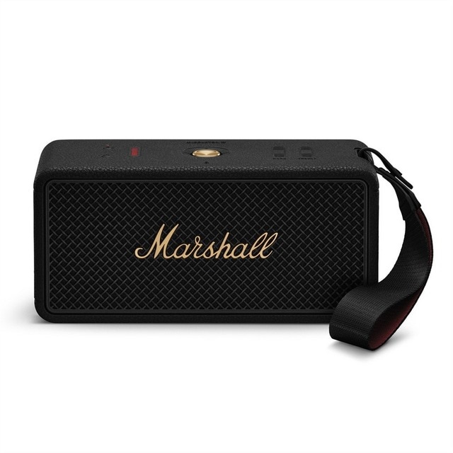 Imagem 0 de Coluna Marshall Bluetooth Portátil Middleton II - Preto e Bronze