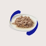 Feuchtfutter für Erwachsene Katzen Thunfischfilets Dose 70 g