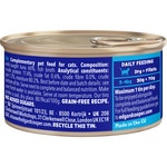 Feuchtfutter für Erwachsene Katzen Thunfischfilets Dose 70 g