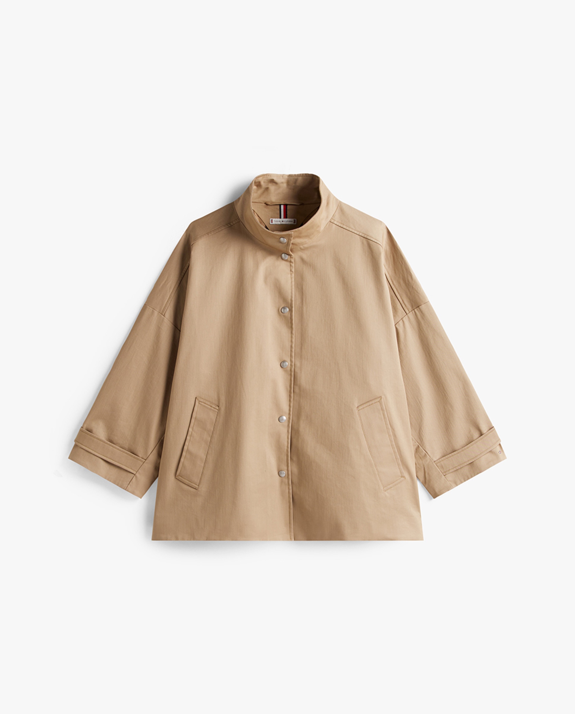 Gabardine Relaxed Bege-5