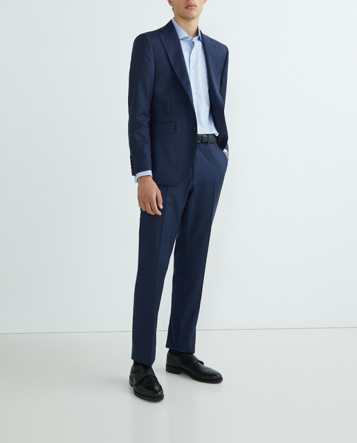 Imagen 0 de Camisa vestir de hombre de hombre puño doble lisa