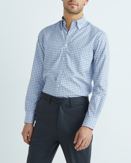 Imagen 0 de Camisa casual de hombre manga larga cuadros