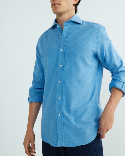 Imagen 0 de Camisa casual de hombre manga larga franela