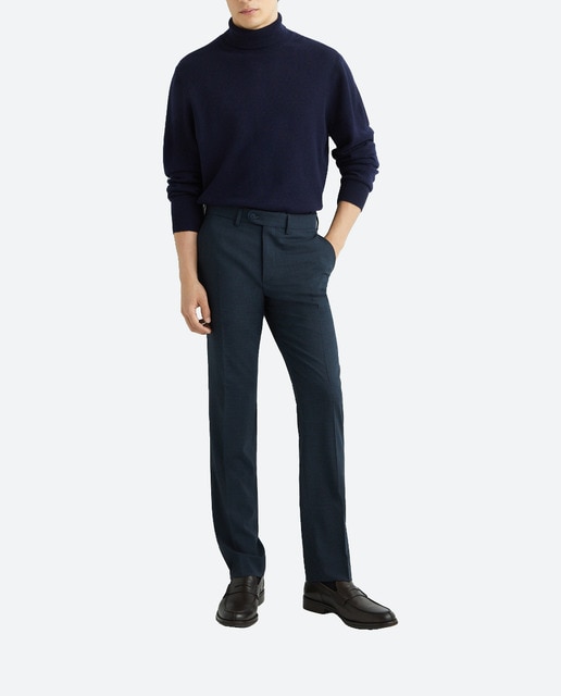 Imagen 0 de Pantalón hombre custom cuadro gales gris marengo