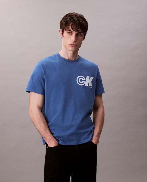 Imagem 0 de T-shirt com Ilustração no Peito e nas Costas