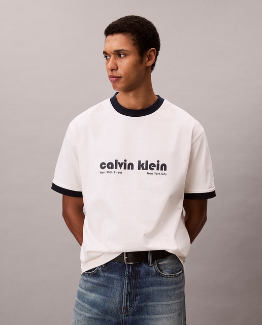 Imagem 0 de T-shirt Relaxed com Logótipo Retro