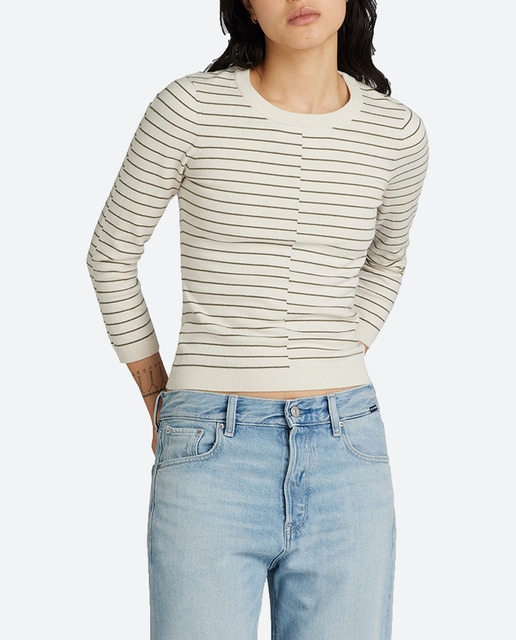 Imagen 0 de Jersey Broken Stripe de Mujer