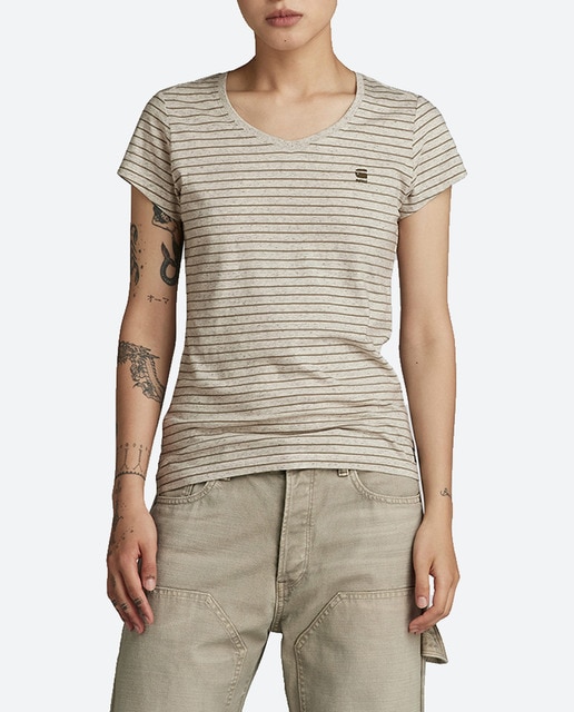 Imagen 0 de Camiseta Eyben de rayas de mujer