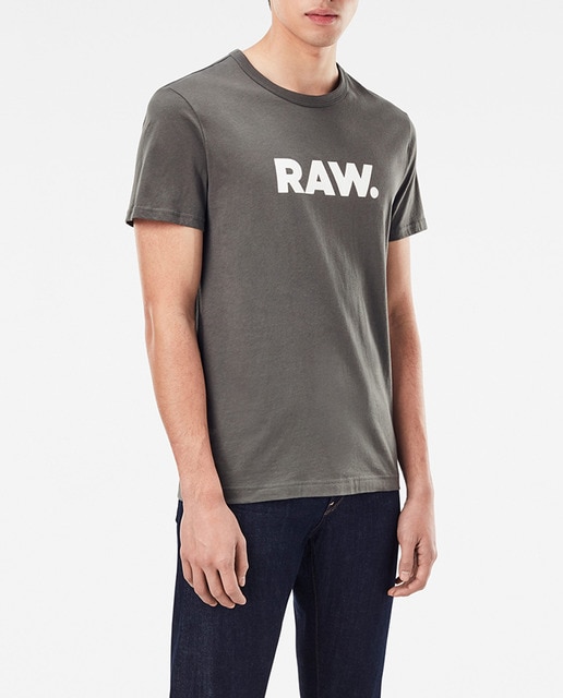 Imagen 0 de Camiseta de hombre en algodon orgánico gris de manga corta