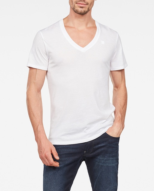 Imagen 0 de Pack de dos camisetas de hombre blancas de manga corta