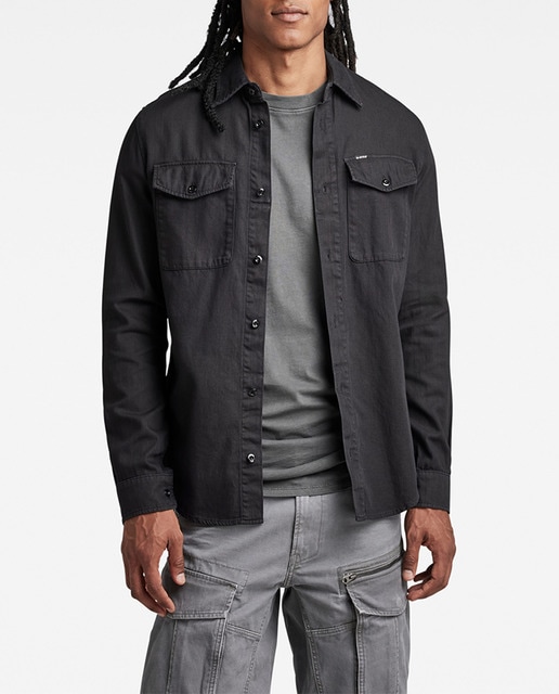 Imagen 0 de Camisas Marine Slim de hombre con corte ajustado y bolsillos