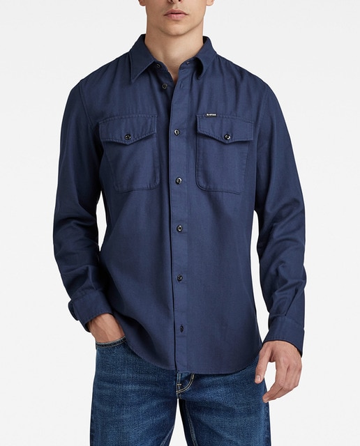 Imagen 0 de Camisa de hombre Slim de manga larga