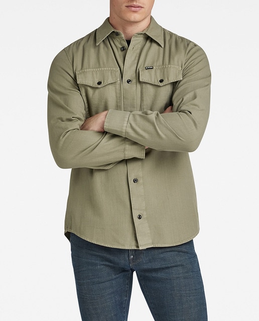 Imagen 0 de Camisa de hombre Slim de manga larga