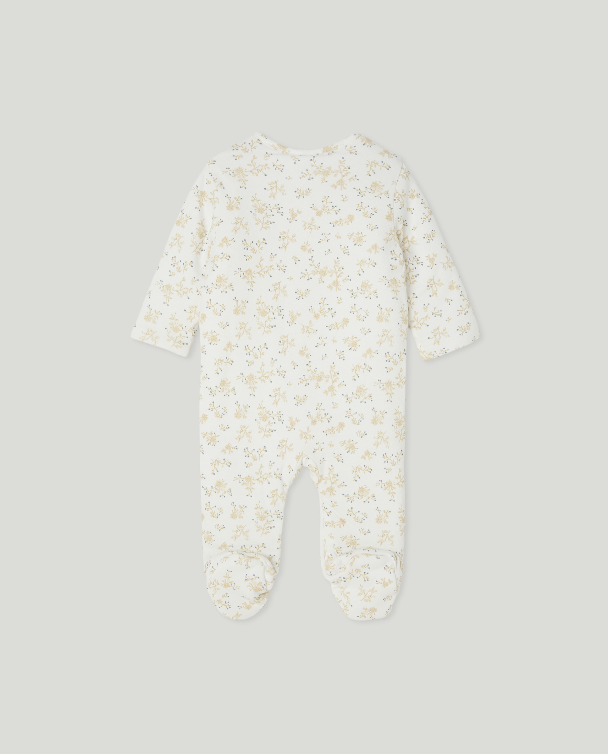 Pijama de bebé con relleno Blanco roto-2