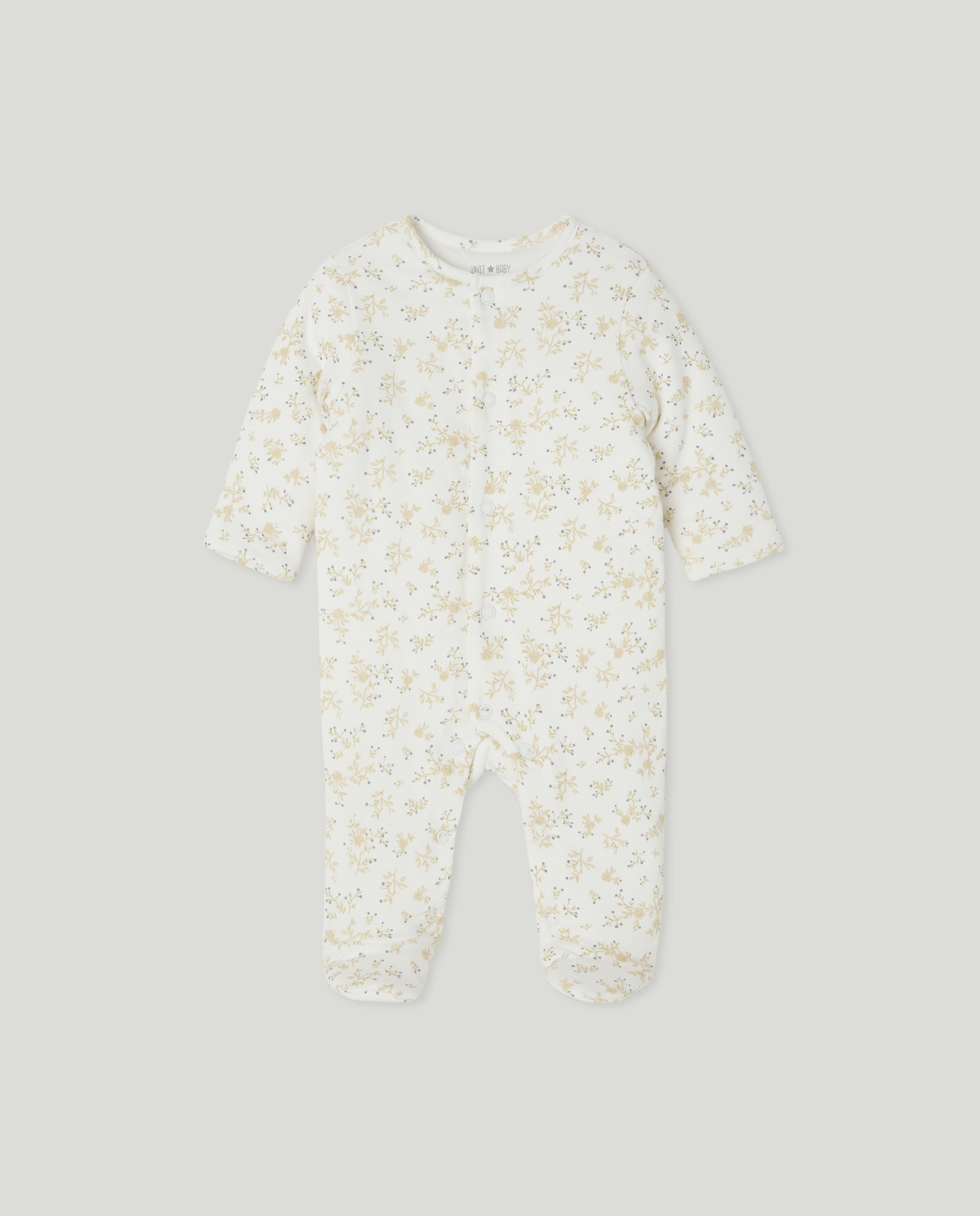 Pijama de bebé con relleno Blanco roto-1