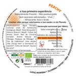 Bebida Chá Fermentado de Pêssego embalagem 750 ml
