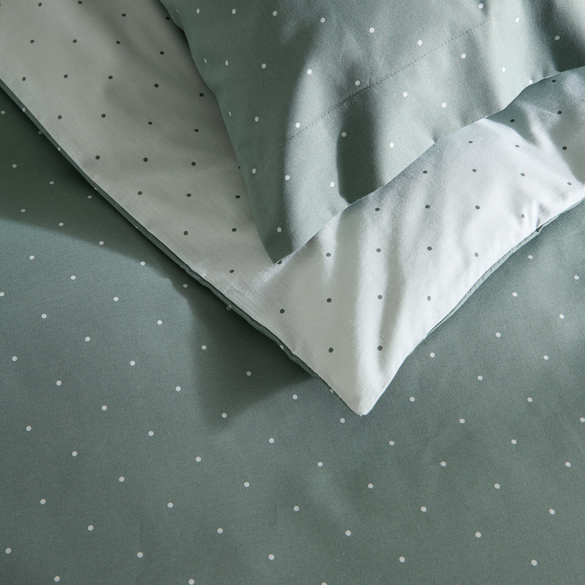 Juego de funda nórdica Pois Verde-5