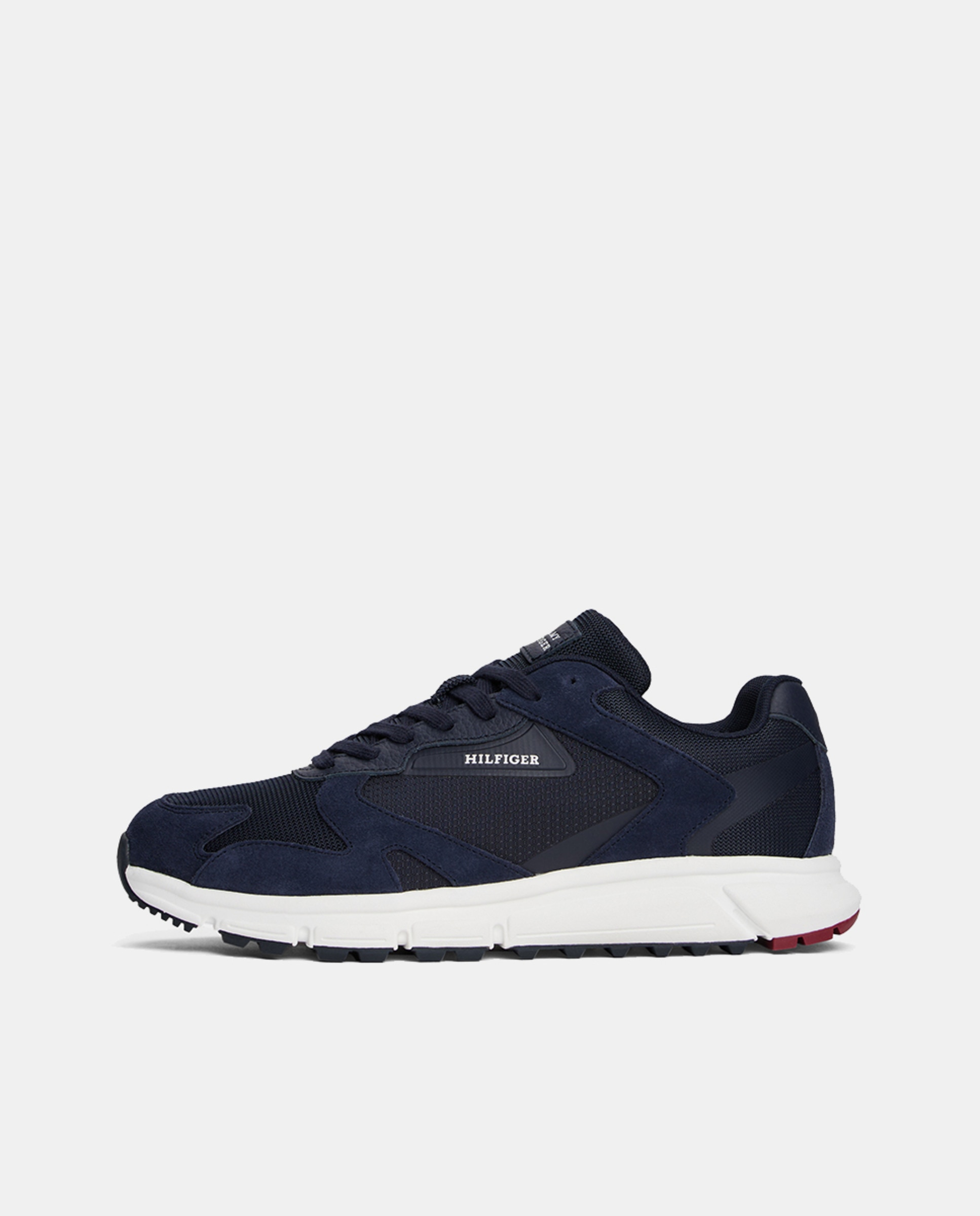 Sapatilhas Running Mix com Logótipo Azul-marinho-7