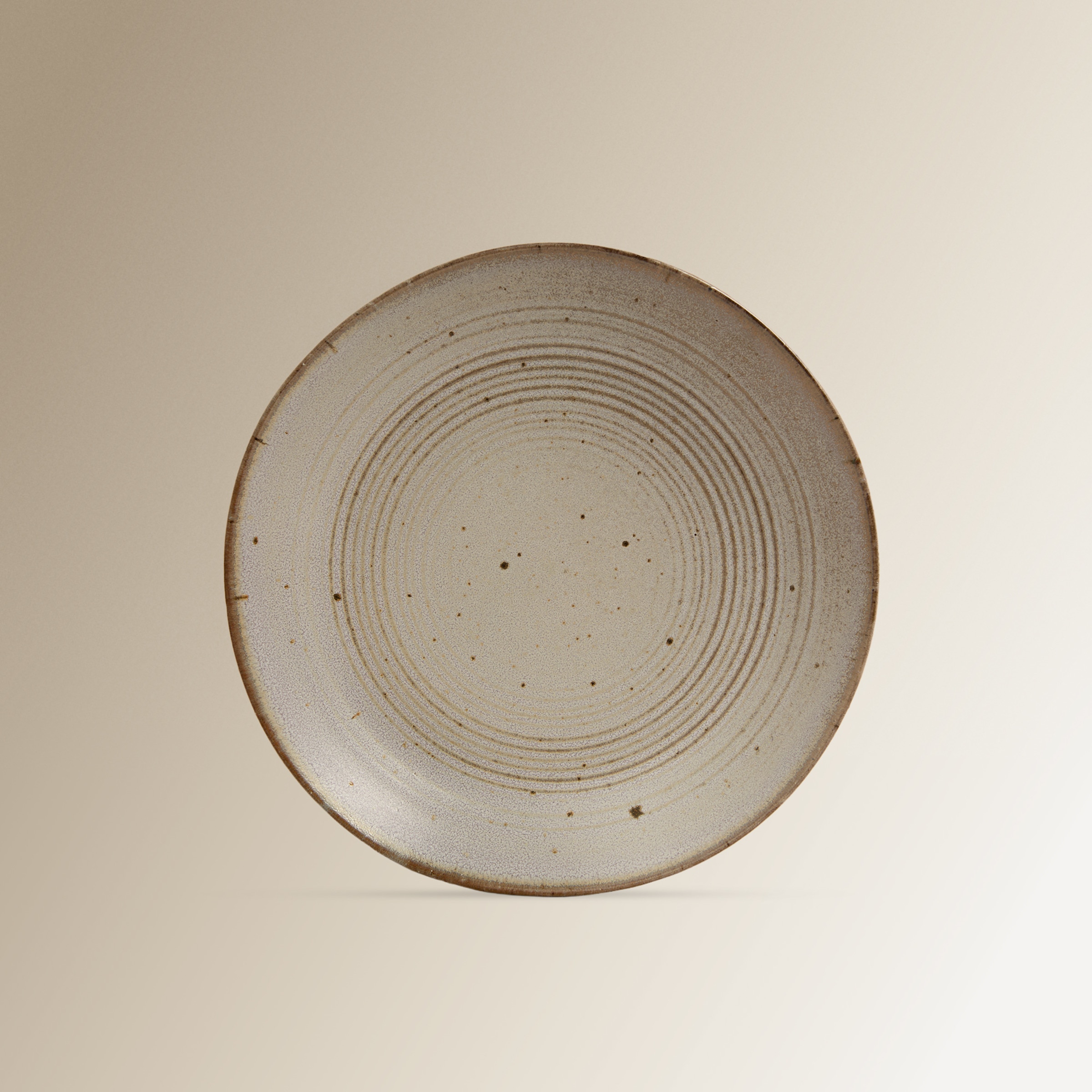 Prato de Sobremesa Kobe Bege-1