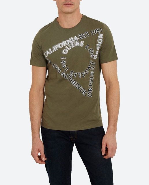 Imagen 0 de Camiseta de hombre de manga corta con letras