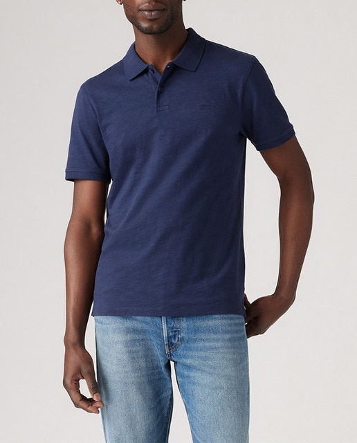 Imagen 0 de Polo de hombre de manga corta liso fit slim