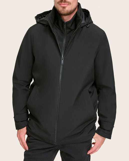 Imagen 0 de Chaqueta de hombre con capucha extraíble