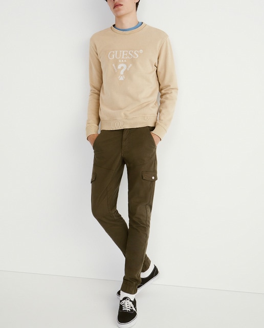 Imagen 0 de Sudadera de hombre con logotipo frontal.