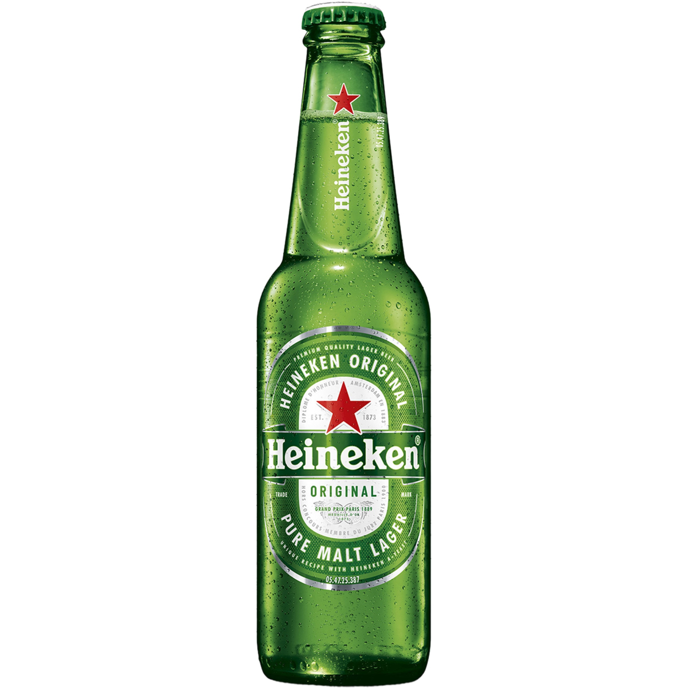 cerveza rubia Lager holandesa botella 33 cl