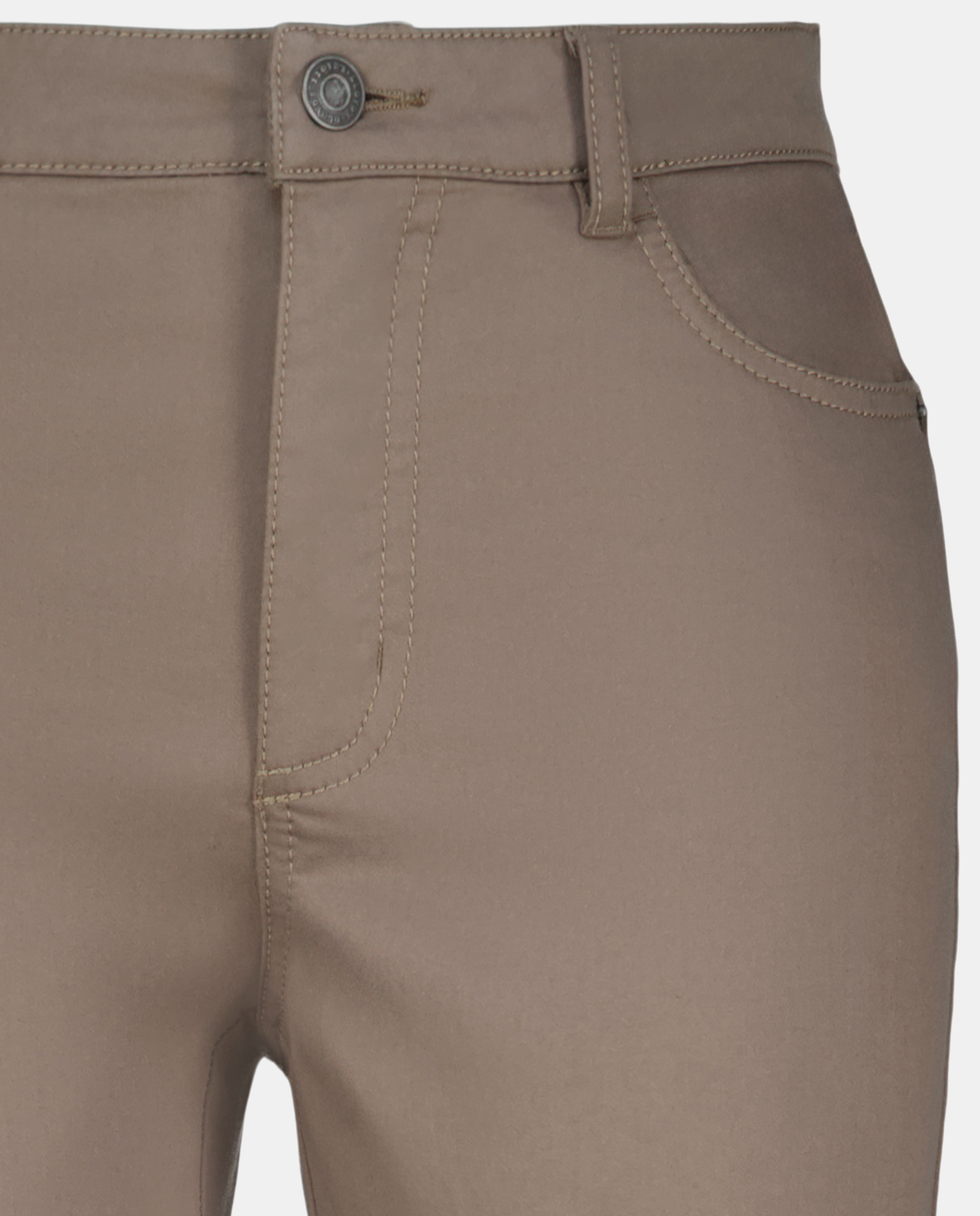 Calças Básicas Semi Skinny Visom-Escuro-5