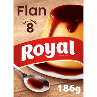 flan para preparar 8 raciones estuche 186 g - Royal